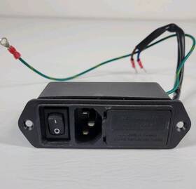 Corcom 6vm1s Power Entry Module Connectivity Filter 6a 120v 47-440hz 4a 250v
