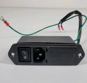 6vm1s Corcom Power Entry Module Connectivity Filter 6a 120v 47-440hz 4a 250v