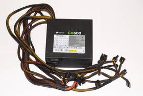 Corsair Cmpsu-600cx Cx600 600w 80 Bronze Certified Atx Power Supply