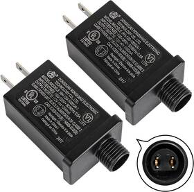 Cyaooi 705353582028 2 Pack Replacement Yard Inflatable Adapter Class Power Supply 12v 1a Replacem