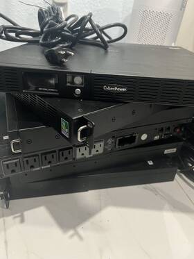 Cyber Power Systems Or1000lcdrm1u Cyberpower Smart App Lcd Ups System Backup Outlets