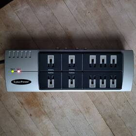 Cyberpower 03-099-10ms-ffcc Surge Protector Tested And Works 6 Foot Cord