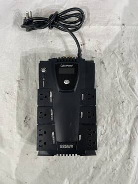 Cyberpower 163120577910 Cp825avr Lcd Ups System 825va/450w 8 Outlets 825avr No Battery