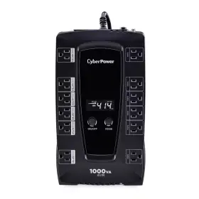 Cyberpower 313038796754 1000va 120-volt 12-outlet Ups Battery Backup With Lcd Display