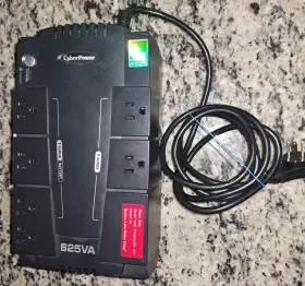 Cp625hg Cyberpower 649532603954 625va/375w 8 Outlets Battery Back-up System For Parts