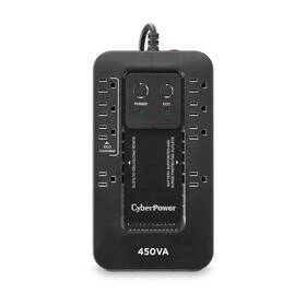 Cyberpower 649532621842 Ec450g Ecologic Battery Backup And Surge Protector Ups System 450va/260w 8 Ou