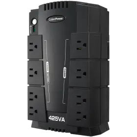 Cp425slg-r Cyberpower 649532935222 425va/255w 8 Outlets Ups System - Certified Refurbished