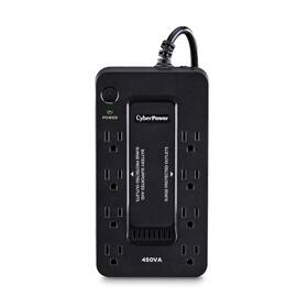 Cyberpower 649532938438 Se450b-r 450va/260w Battery Backup Ups System With 8 Outlets Black