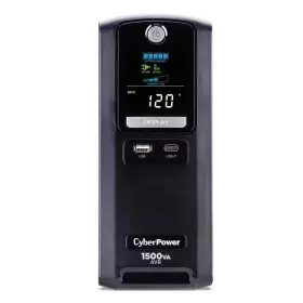 Cyberpower 726084950696 1500va 10-outlet Ups Rj45 Coax Usb Charging