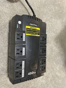Cyberpower 801038391340 Cp550slg Standby Ups
