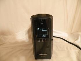 Cyberpower 850pfclcd Pfc Sinewave Ups System 850va 10 Outlets No Battery