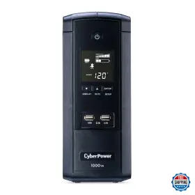 Brg1000avrlcd Cyberpower B00nwro81k Intelligent Lcd Ups System 1000va/600w 10 Outlets Av