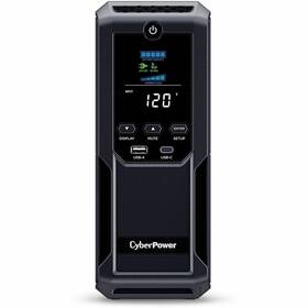 Cyberpower Cp1350avrlcd3 Intelligent 1350va Mini-tower 12-outlet Ups With 2x Usb Ports