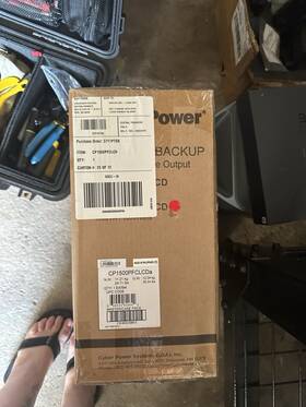Cyberpower Cp15000pfclcd Cyber Power Battery Backup Ups