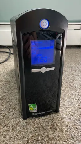 Cp1500avrlcd Cyberpower 900w 1500va Intelligent Lcd Ups Avr Black New Battery