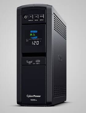 Cyberpower Cp1500pfclcda 1500 Va / 1000w Pfc Sinewave Ups Power Supply Tested