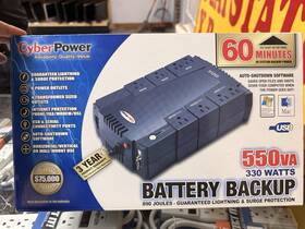 Cyberpower Cp550sl Ae550 550va 330w Battery Backup Ups 8 Outlets