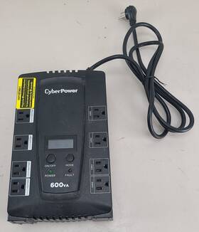 Cyberpower Cp600lcda 600va 340w Uninterruptible Power Supply No Battery