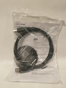 1500avrlcd Cyberpower Cp850/1000/1350/1500avrlcd Users Manual Cables Usb Only New