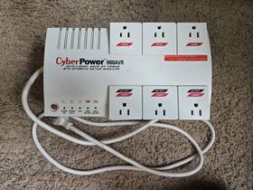 Cyberpower Cps900avr Intelligent Back-up Power Automatic Voltage Regulator Works