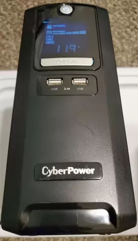 Cst135xlu Cyberpower 1350va 810w Avr Lcd Usb 2.0 Ups - No Batteries