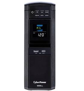 Cyberpower Gx1500u-r Gaming 1500va 12 Outlets Lcd Ups - Black