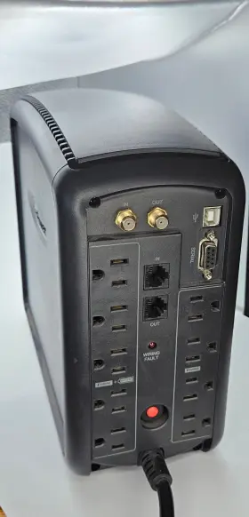 Lx1000g Cyberpower 1000 Va Pc Battery Back-up System Surge Protector - Black No Packagng