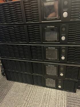 Cyberpower Pr2200lcdrtxl2u Smartapp Ups 2150va 2150w Battery Backup New Batts