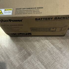 Cyberpower Pr750rt2u Smart App Sinewave Ups System 750va/750w 8 Outlets Avr