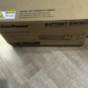Pr750rt2u Cyberpower Smart App Sinewave Ups System 750va/750w 8 Outlets Avr