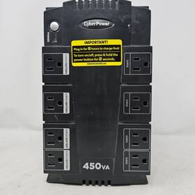 Cyberpower Se450g1 - 450va Battery Back-up System Black