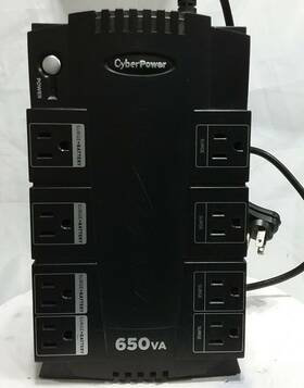 Cyberpower Se650g1 Ups 8-outlet 450va Battery Backup Surge Protector No