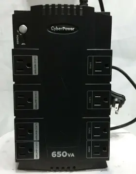 Se650g1 Cyberpower Ups 8-outlet 450va Battery Backup Surge Protector No