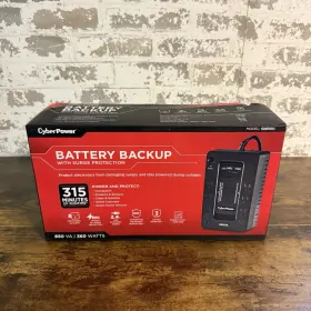 Sx650ou Cyberpower New Backup Battery With Surge Protection - 650va 360w -sx650u