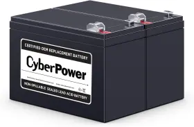 Cyberpower Systems 445033836852 Rb1290x2 Ups Replacement Battery Cartridge Maintenance-free User In