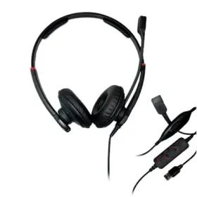 At1000hs-ptt-qd-g Data Locker Taa Compliant Push-to-talk Usb Headset With Quick
