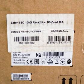 Eaton 5sc1000irbs 5sc 1000i Rack2u With Bs Cord 10a Ups