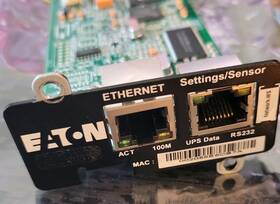 Eaton 744-00255-07p Network-ms Ups Network Management Card Card-ms 710-00255