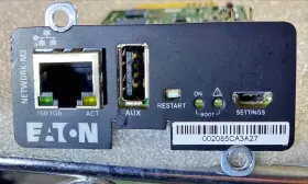 Network-m3 Eaton 744-a4920 Gigabit Card For Ups And Pdu P/n Free Shipping