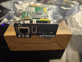 Eaton 744a3983 Gigabit Network Management Card Network-m2 744-a3983 Rev. 02
