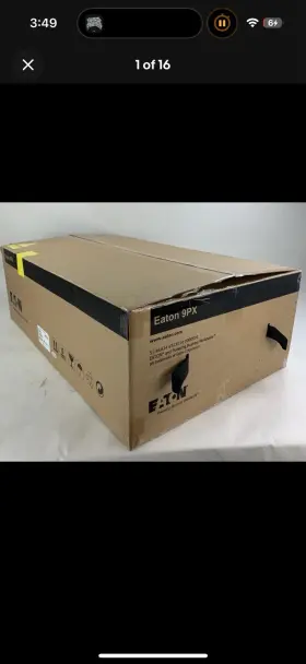 9px6ktf5 Eaton New 9px 6000va 208v 9px6k Rack/tower Network Card Included