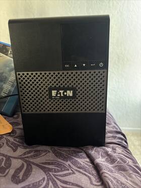 Eaton Corporation 5p1550g 5p 1550g 1100w 230v Line-interactive Ups C14 Input 8 C13 Outlets True