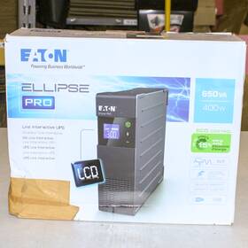 Eaton Elp650iec 650va 400w Ellipse Pro Uninterruptible Power Source Tower