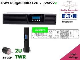Eaton Pw9130g3000r-xl2u Rebuilt Online 208v Ups L620 220v 3kva 2u 240v #warnty