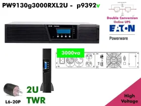 Pw9130g3000r-xl2u Eaton Rebuilt Online 208v Ups L620 220v 3kva 2u 240v #warnty