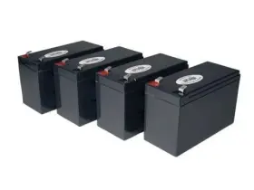 Rbc54 Eaton Tripp Lite Series 4x 12v 9ah Ups Replacement Battery Cartridge Kit For Sel