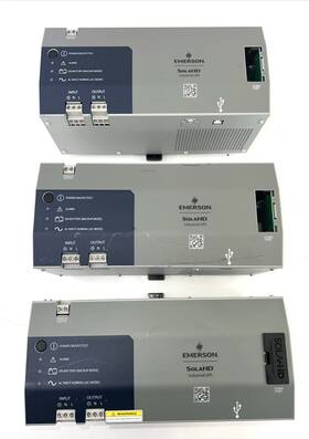 Emerson Sdu850 Lot 3x Solahd Sdu500b Industrial Ups Units Button Beep For Parts As-is