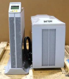 10110033g-ppsage Gamatronic Power Sa 10kva/8kw 208/120v 3 Ph Ups And Battery Cabinet