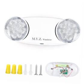 General Kd-yj-03 Led Emergency Lights With Battery Backup 120/277v Two Headdjustable A 1 Pack