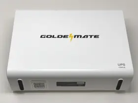 473814-01 Goldenmate Back Ups 1000va/800w Lifepo4 Battery Backup Surge Protector Excellent